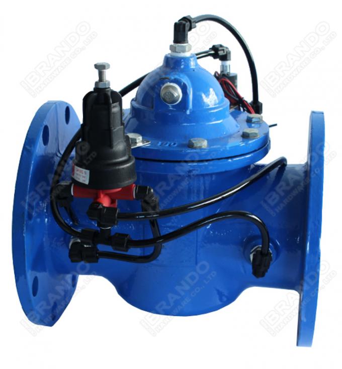 Plastic Irrigation Water Solenoid Valve 2'' 2 1/2'' 3'' 4'' 5'' 6'' 12V 24V